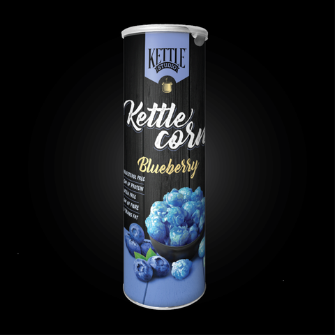 BLUEBERRY CARAMEL POPCORN