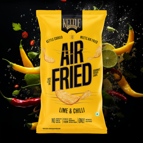AIR FRIED POTATO CHIPS LIME & CHILLI