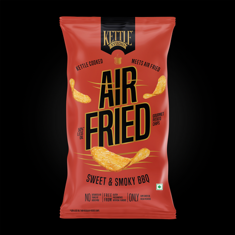 AIR FRIED POTATO CHIPS SWEET & SMOKY BBQ PACK OF 3