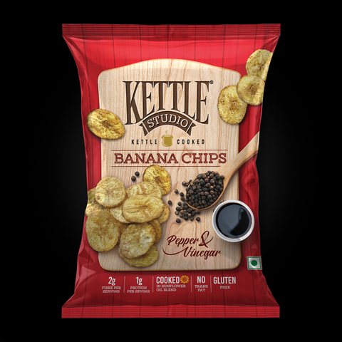 KETTLE COOKED BANANAS PEPPER & VINEGAR PACK OF 6